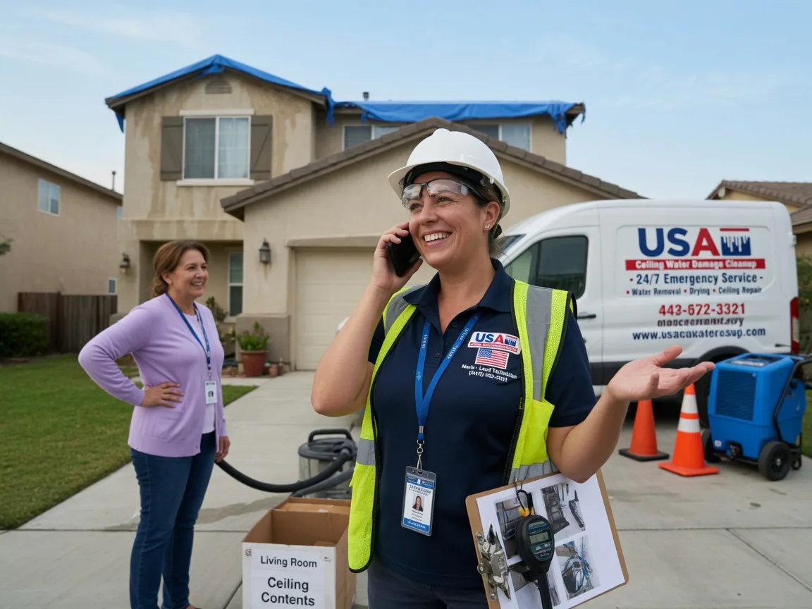 Ceiling Water Damage Restoration Oklahoma FAQs