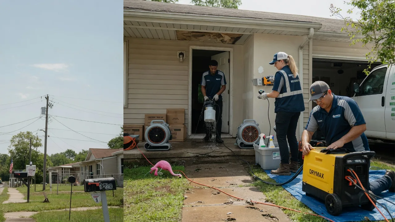 Storm Damage Water Removal in Oklahoma near me